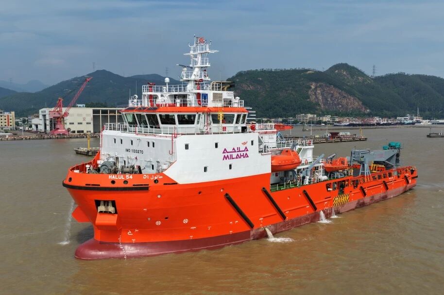 80m MPSV Delivered to Qatari Shipowner! THRUSTLEADER Supplies Propulsion System for "HALUL 54" 80m MPSV Delivered to Qatari Shipowner! THRUSTLEADER Supplies Propulsion System for "HALUL 54"